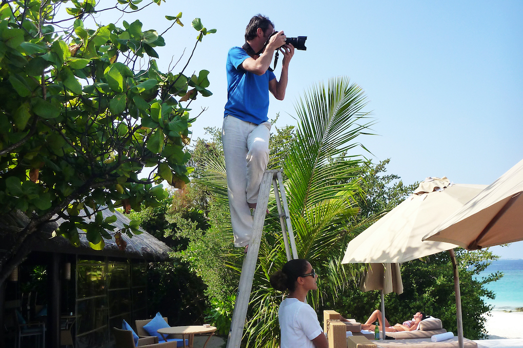 Franck Prignet en reportage